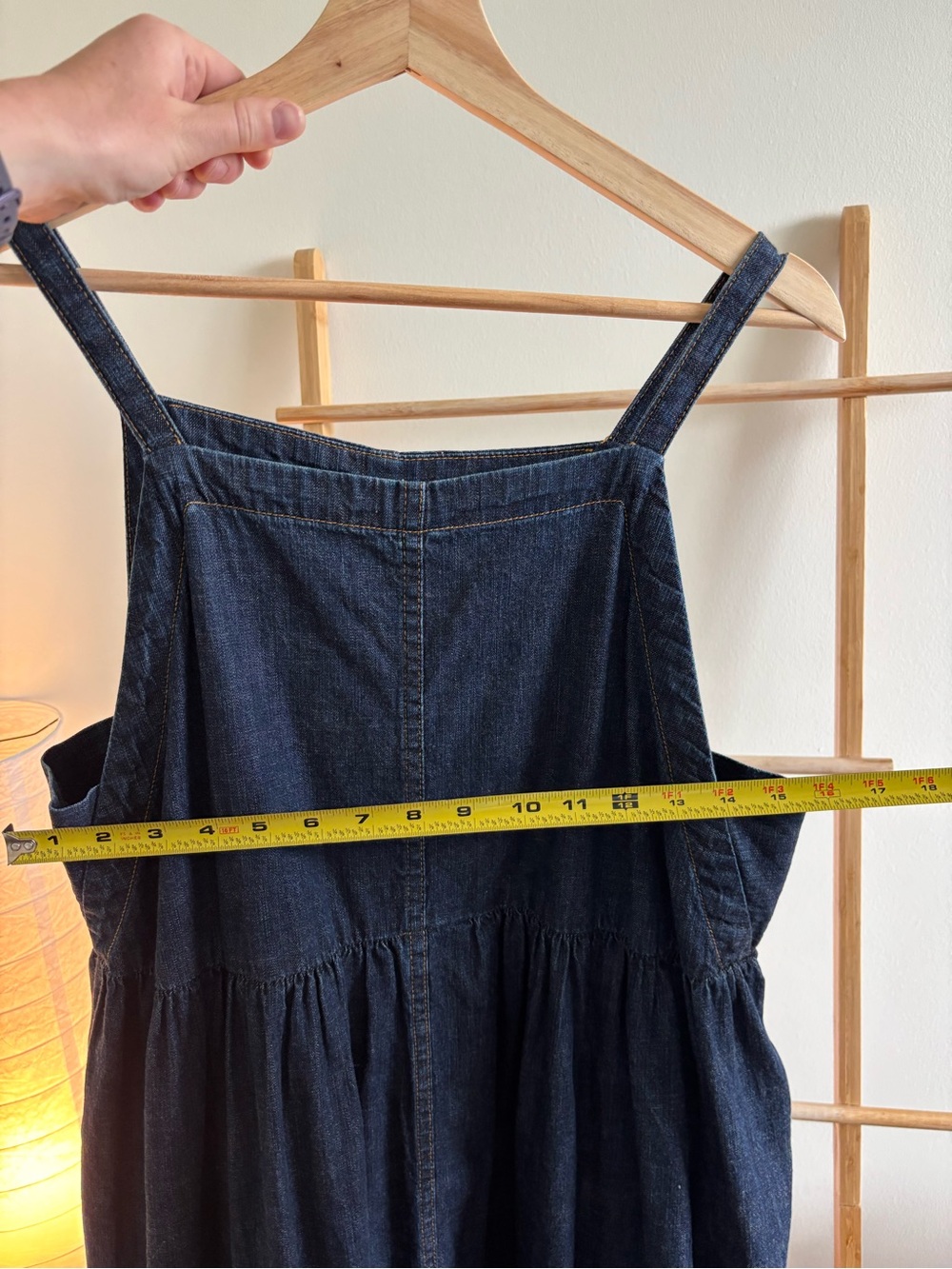 Rachel Comey Indigo Denim Maxi Dress - Picture 10 of 10